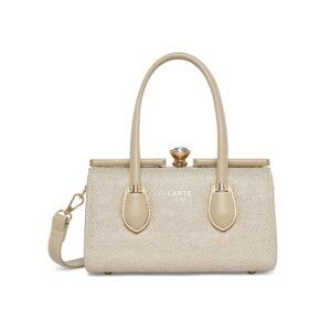 Lavie Luxe Women's Glam Dazzle Satchel Bag | Satchel Handbag for Work | Ladies Purse | Stylish Shoulder Bag | Gift for Women