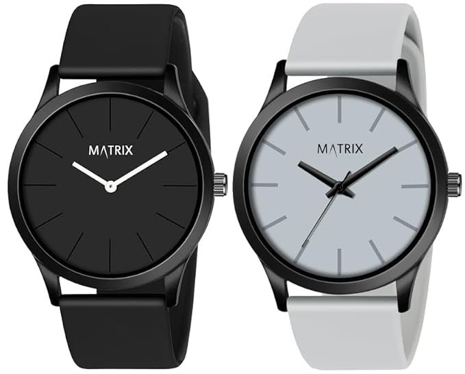 Matrix Antique 2.0 Day & Date Softest Silicone Strap Analog Watch for Men & Boys - Image 2
